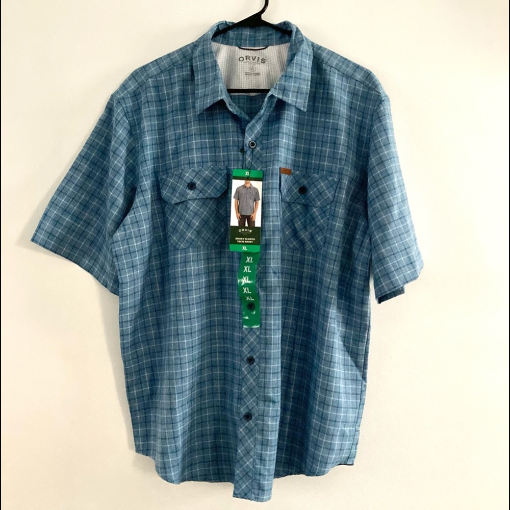 Orvis Men’s Short Sleeve Button Up Shirt